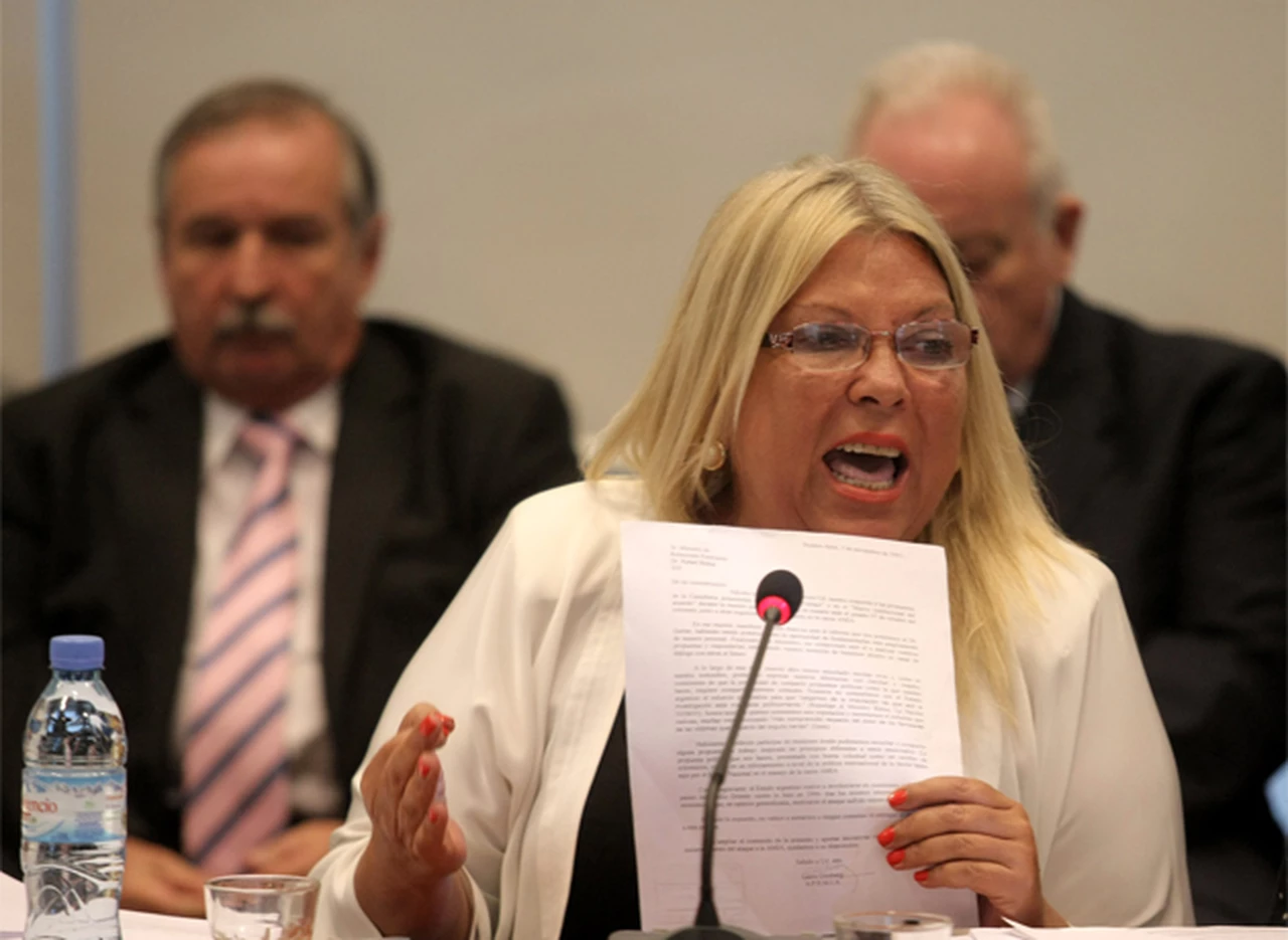 Durí­simo cruce entre Elisa Carrió y Diana Conti en la sesión por la reforma judicial
