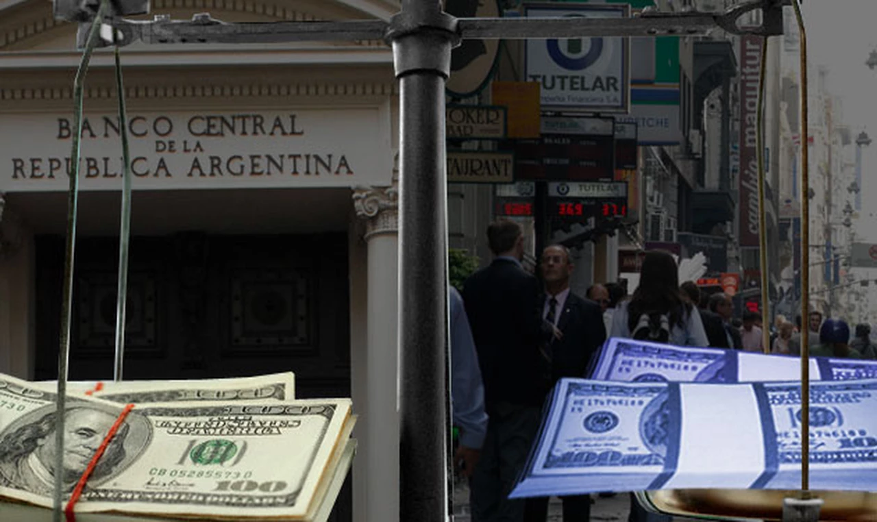 El "dólar de equilibrio" se arrima cada vez más al blue y se aleja del tipo de cambio oficial