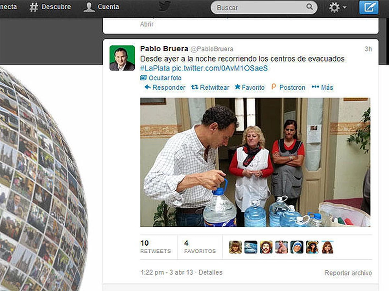 En Twitter, comparan el "error" del intendente Pablo Bruera con un capí­tulo de Los Simpson