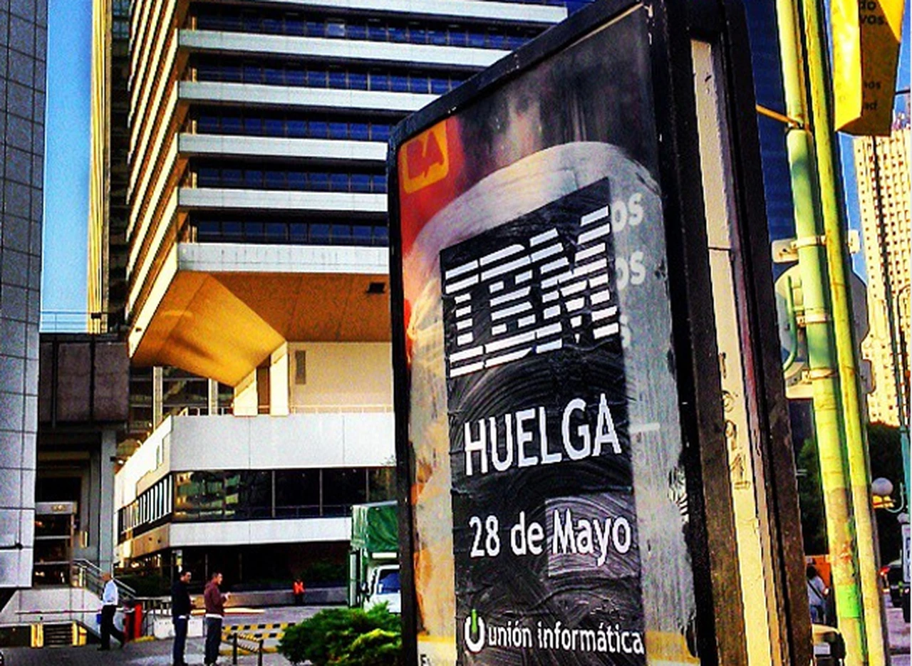 IBM Argentina: empleados paran en reclamo de mejores condiciones laborales