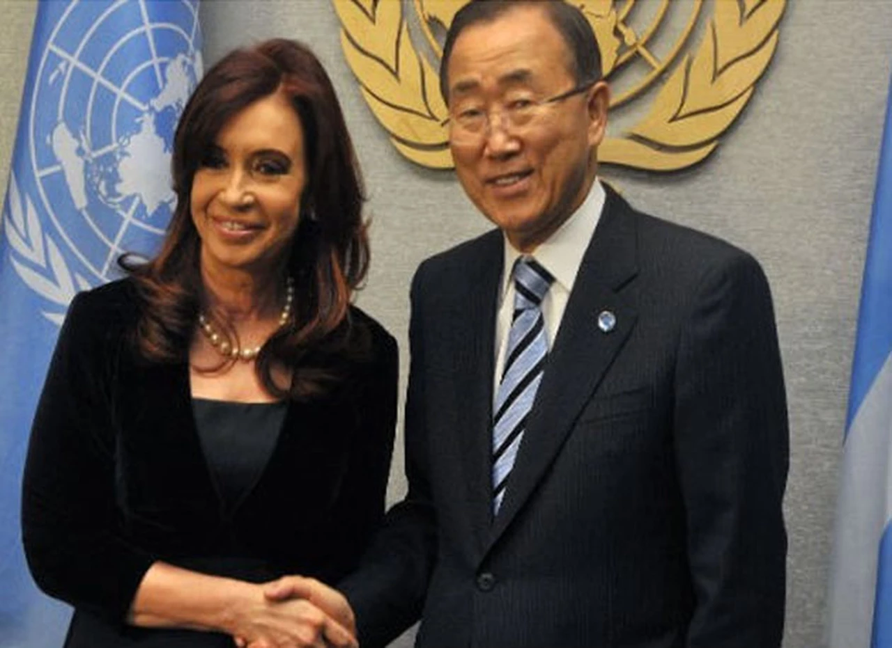 La Presidenta llegó a Nueva York para reunirse con el secretario general de la ONU