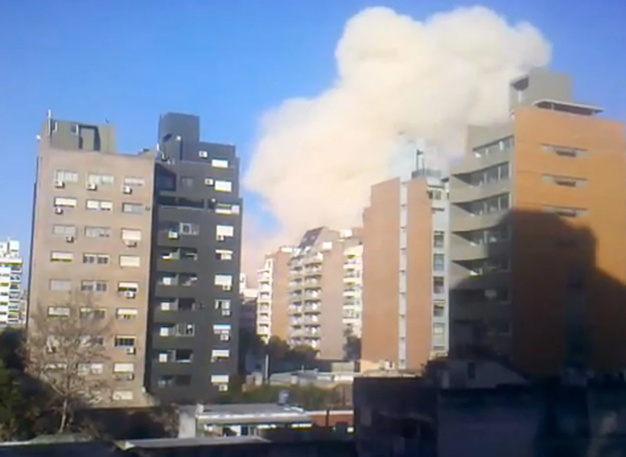 Video: los primeros minutos del estallido en el centro de Rosario