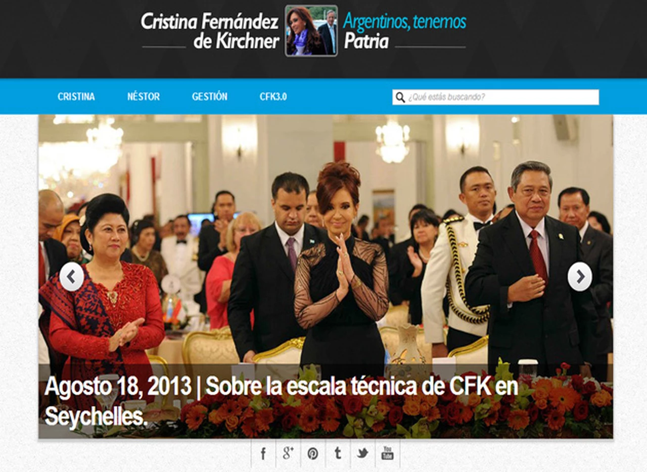Telecom confirmó que se produjeron "tres ataques informáticos" a la página web de Cristina Kirchner