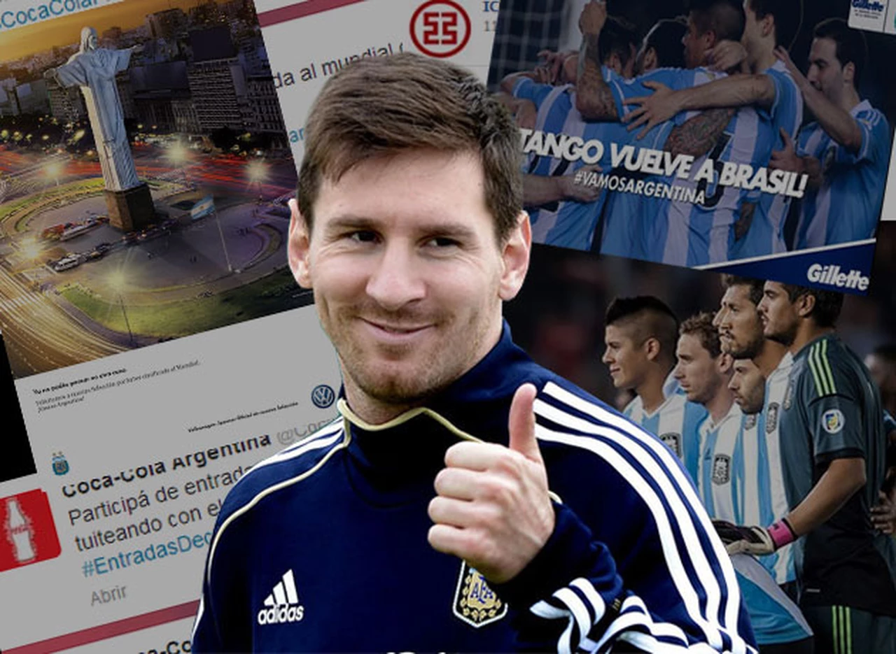 La Selección clasificó y ahora las marcas juegan "su partido" para ganar con el equipo de Messi