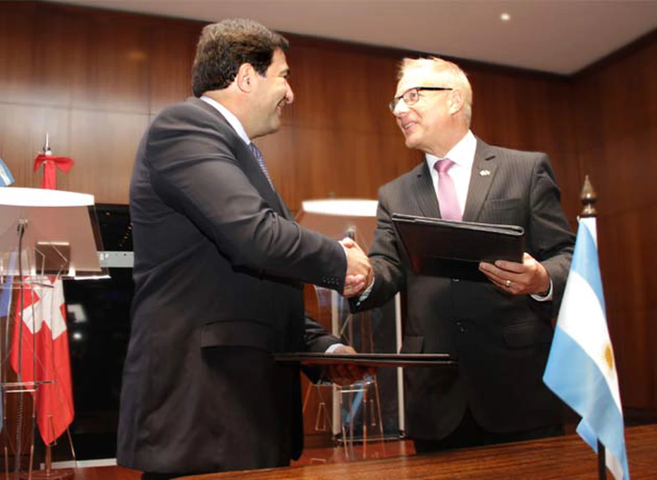 Argentina y Suiza acordaron el texto final del convenio para evitar la doble imposición 