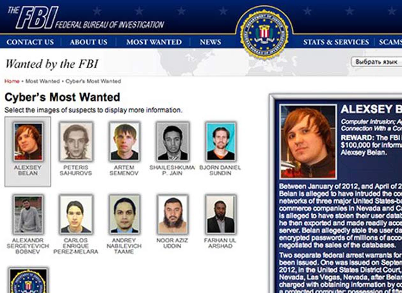 í‰stos son los 10 delincuentes informáticos más buscados por el FBI en el mundo