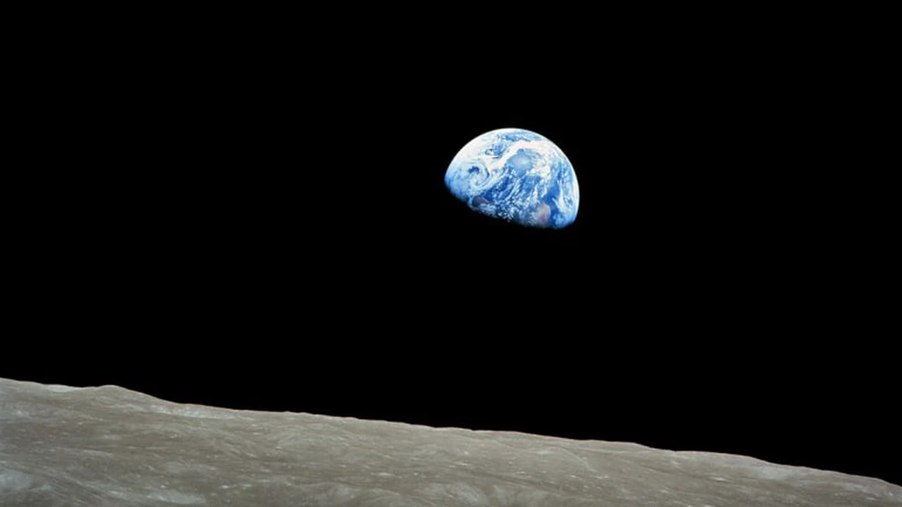 Así­ se hizo una de las fotos más impactantes de la historia desde la órbita lunar