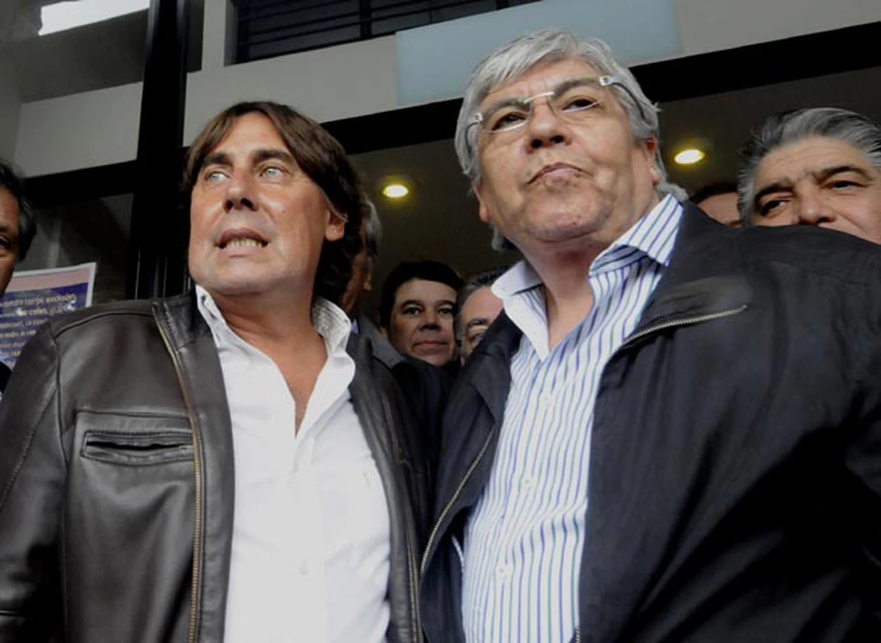 Moyano y Micheli coordinaron el paro nacional del 10 de abril: no habrá trenes, colectivos ni bancos