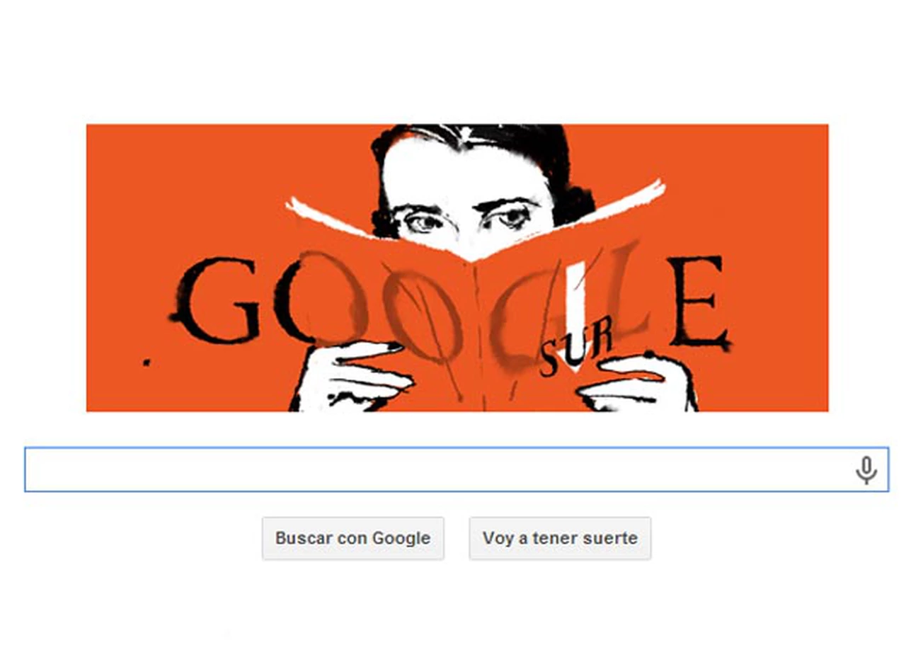 Google rinde homenaje a Victoria Ocampo con un nuevo "doodle"