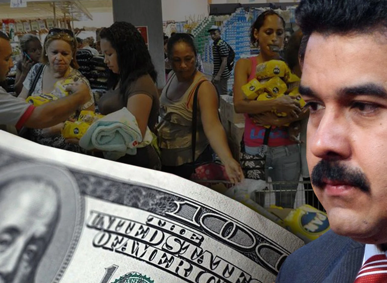 Maduro encomendó a Dios el futuro de la economí­a venezolana