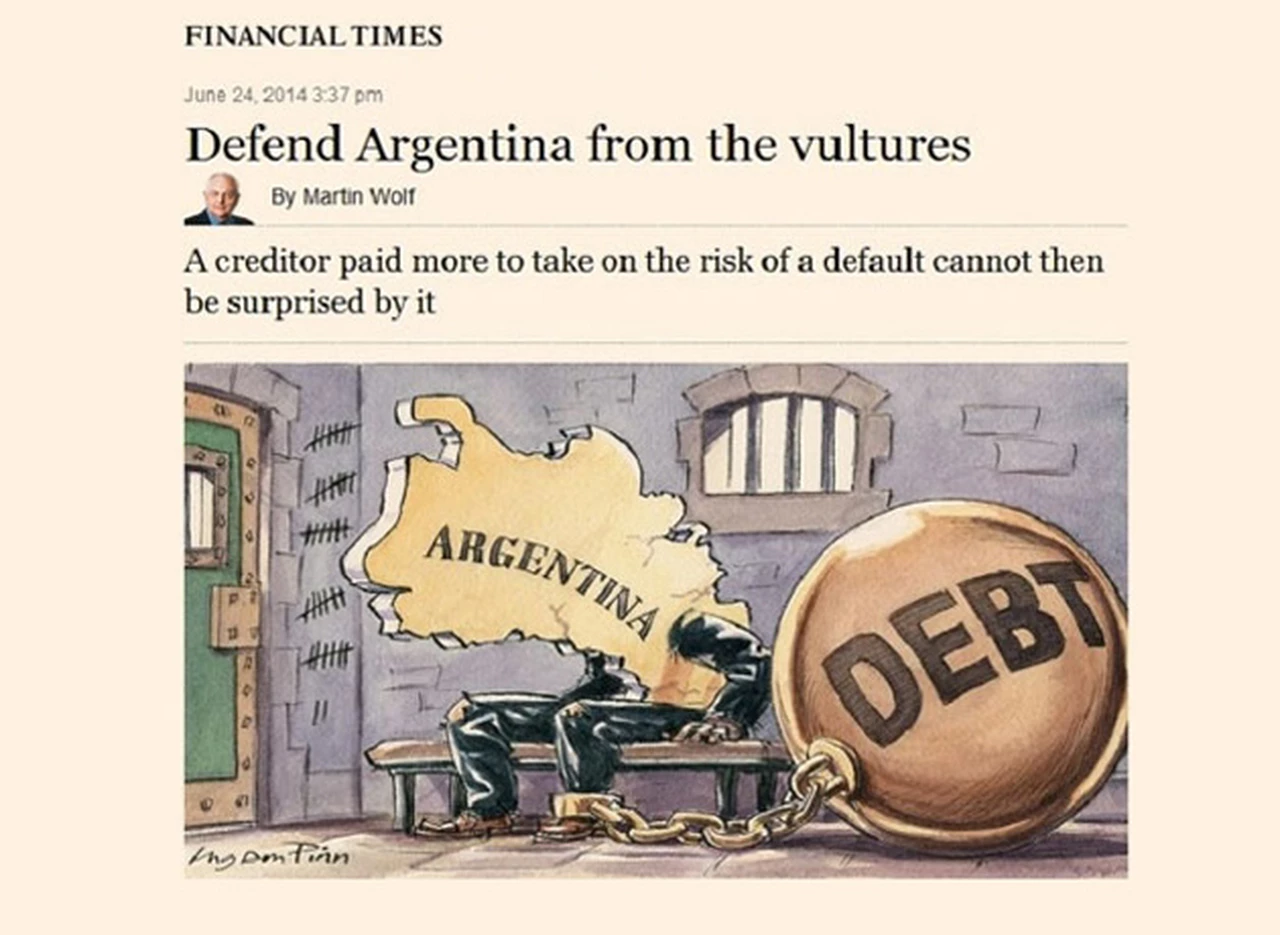 El Financial Times calificó de "extorsión" el fallo a favor de los fondos buitre