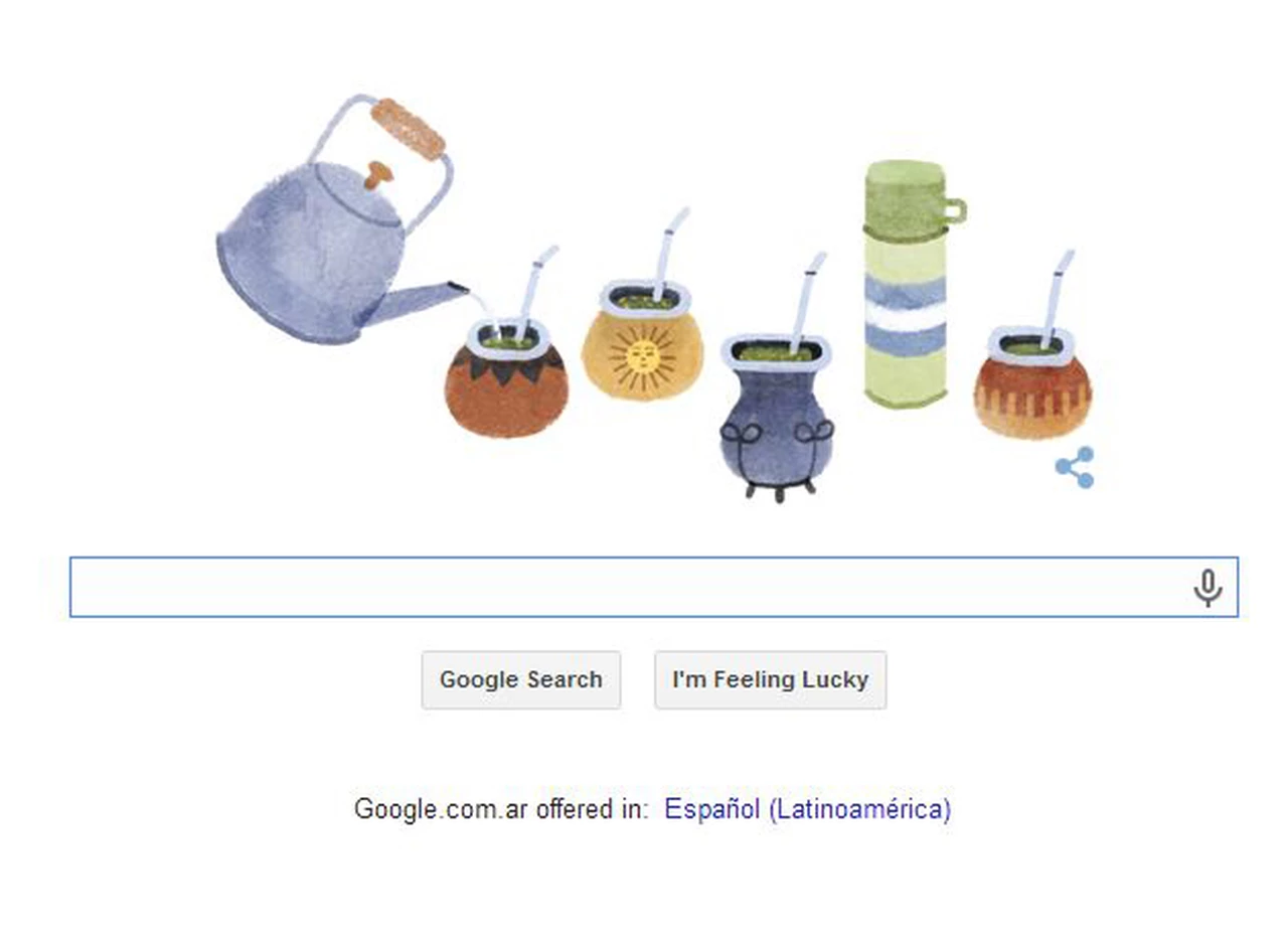 El homenaje de Google por el Dí­a de la Independencia argentina