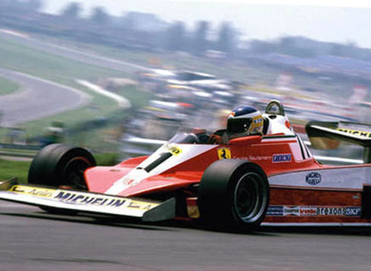 Rematan una Ferrari que manejaron Reutemann y Villeneuve