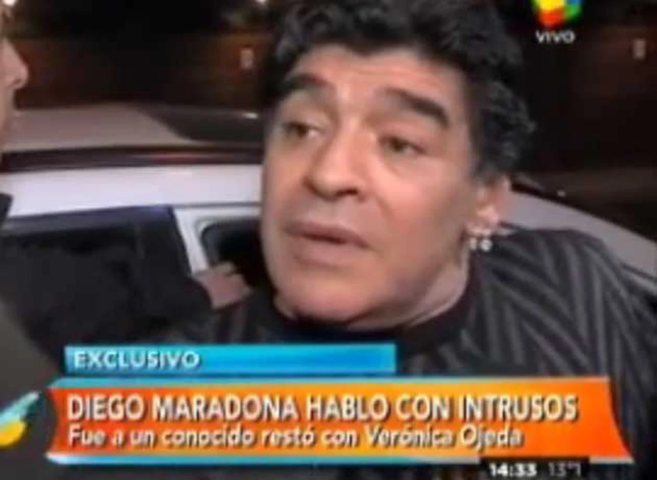 Dalma Maradona, indignada con Ojeda por el estado de su padre: "Así­ lo cuida, una vergí¼enza"