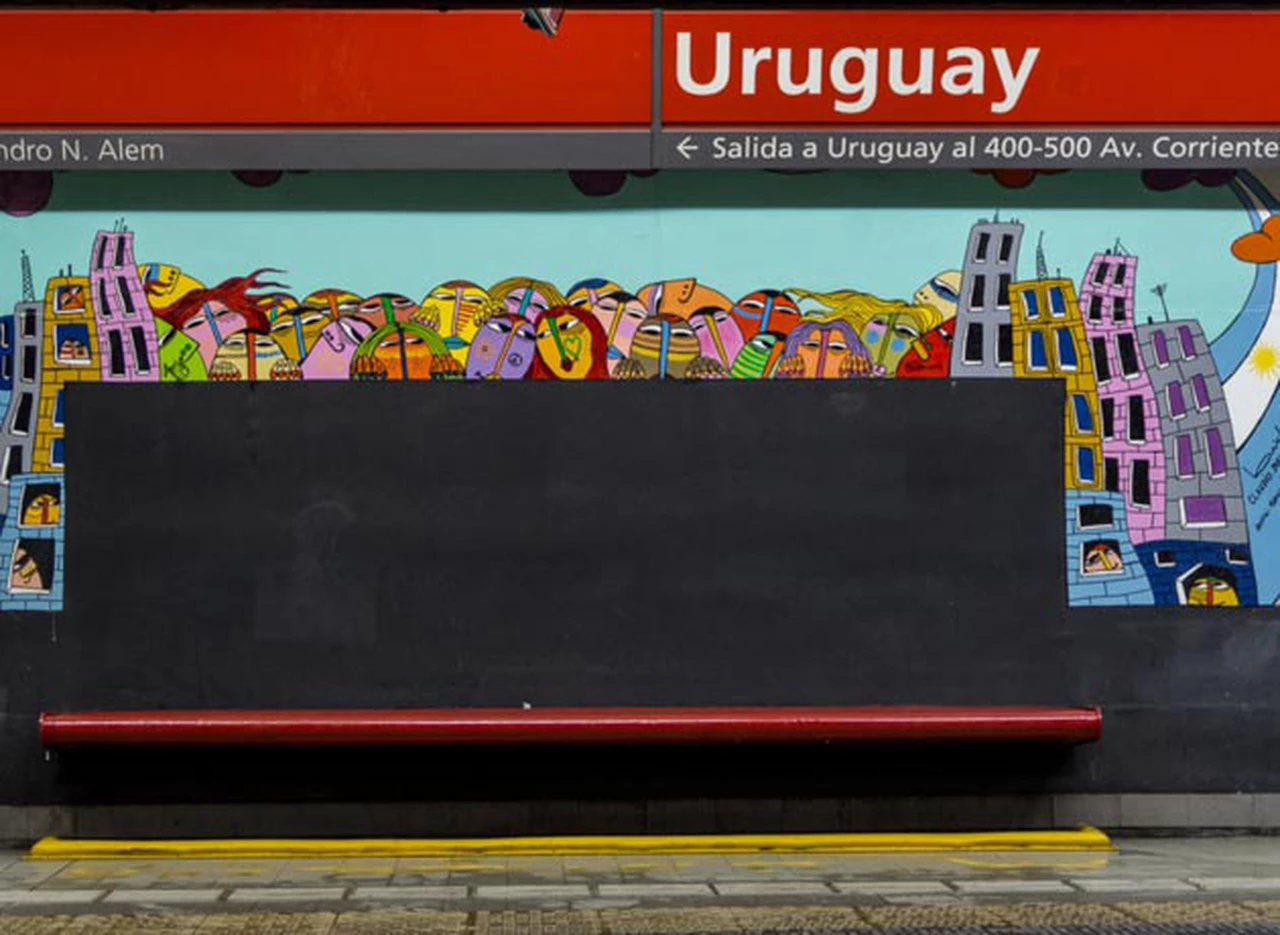 Subterráneos de Buenos Aires convocó a artistas para intervenir la lí­nea B