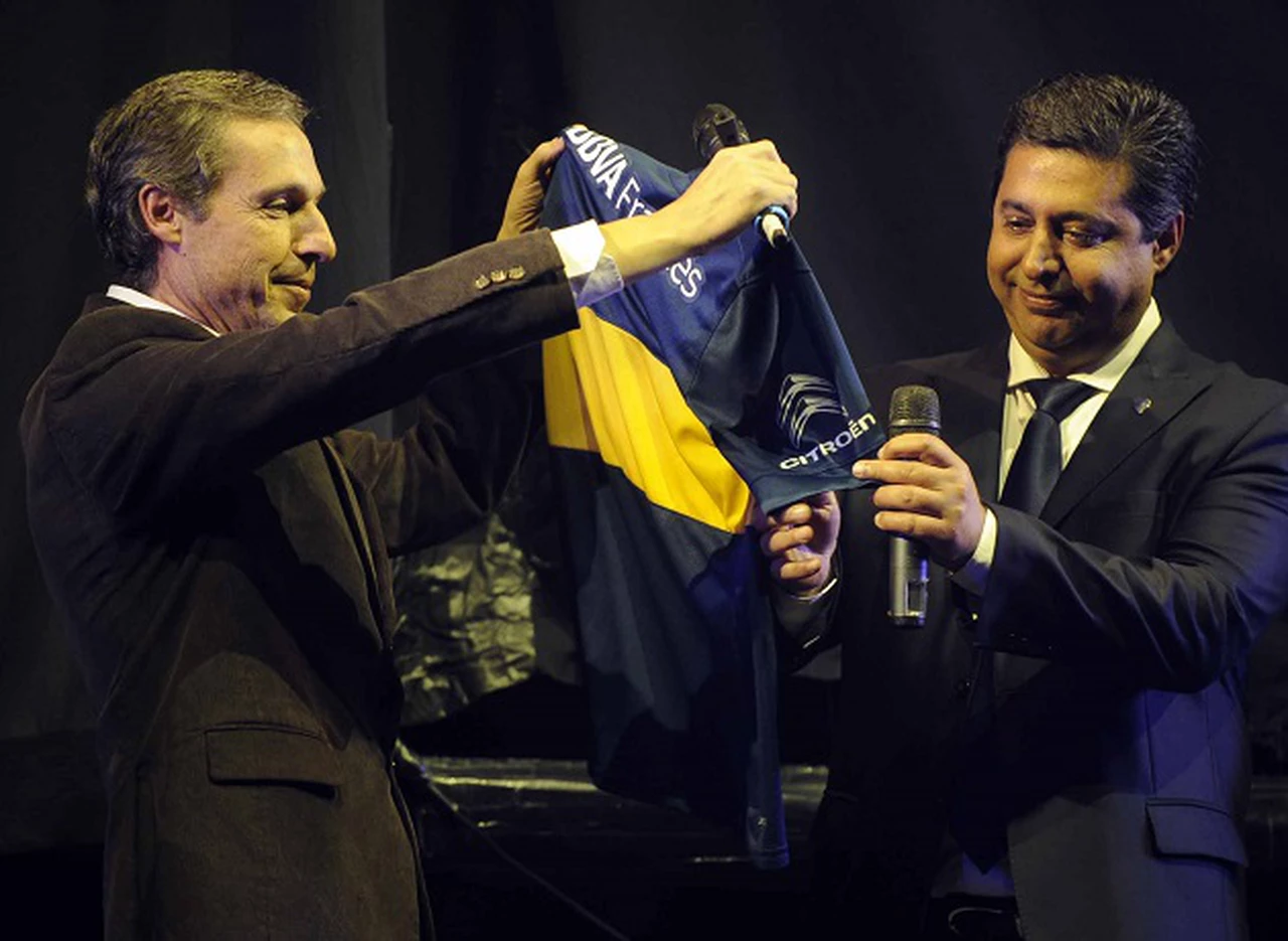 Citroí«n viste la nueva camiseta de Boca Juniors