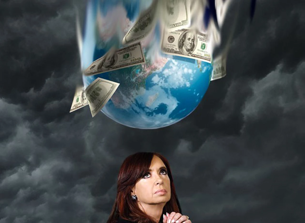 Se cumple la profecí­a de Cristina: el mundo "se nos cae encima" y ahora el viento sopla en contra