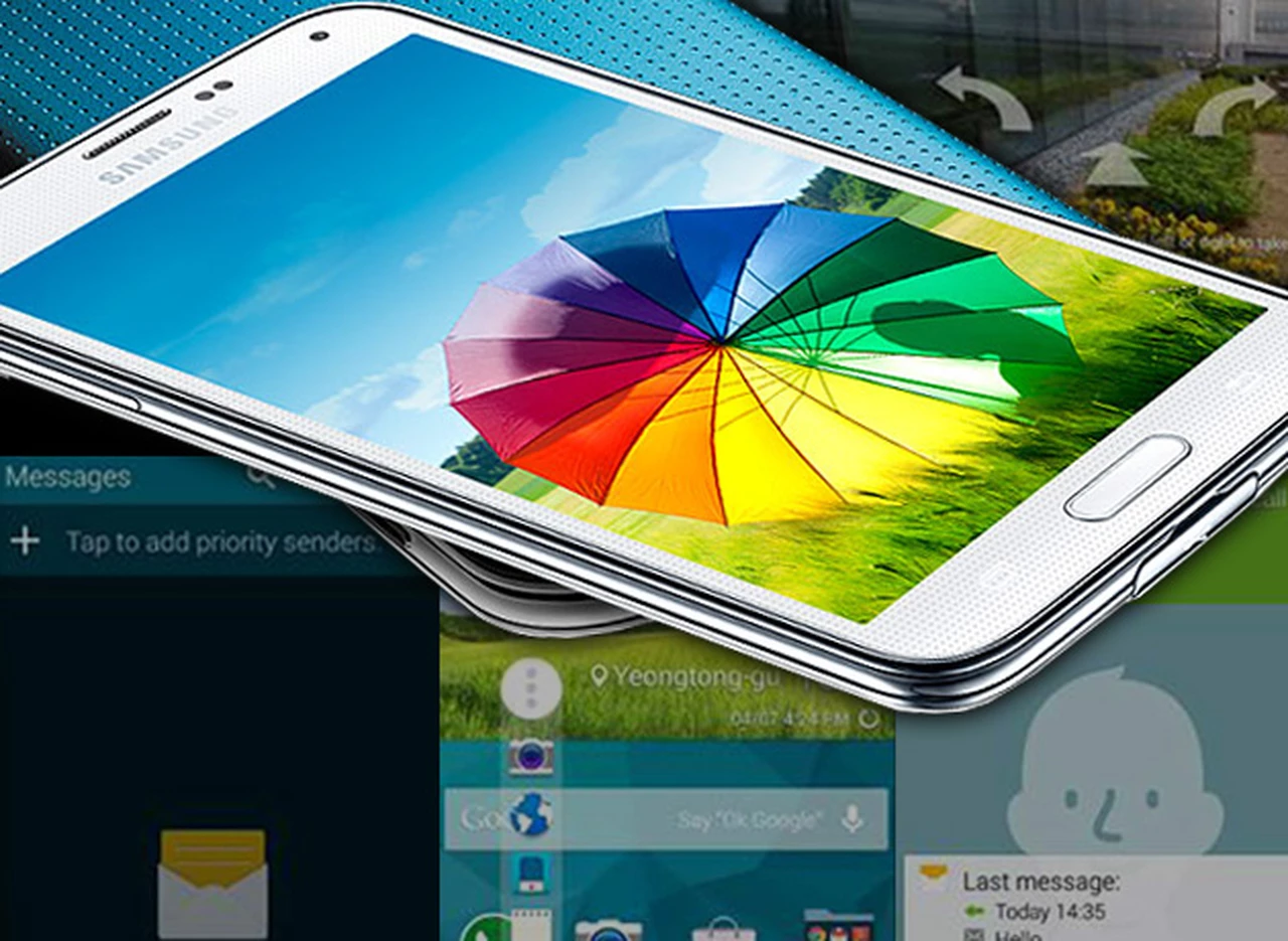 Todas las funciones que distinguen al Samsung Galaxy S5, más allá de la baterí­a y del escáner de huellas digitales  