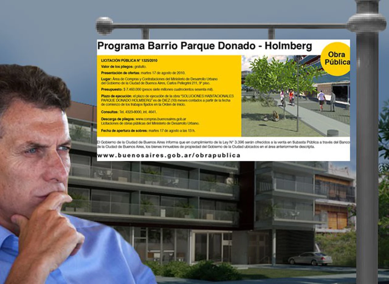 Macri apura su "joyita" inmobiliaria: cobra vida el barrio Parque Donado Holmberg, que atrae a más inversores