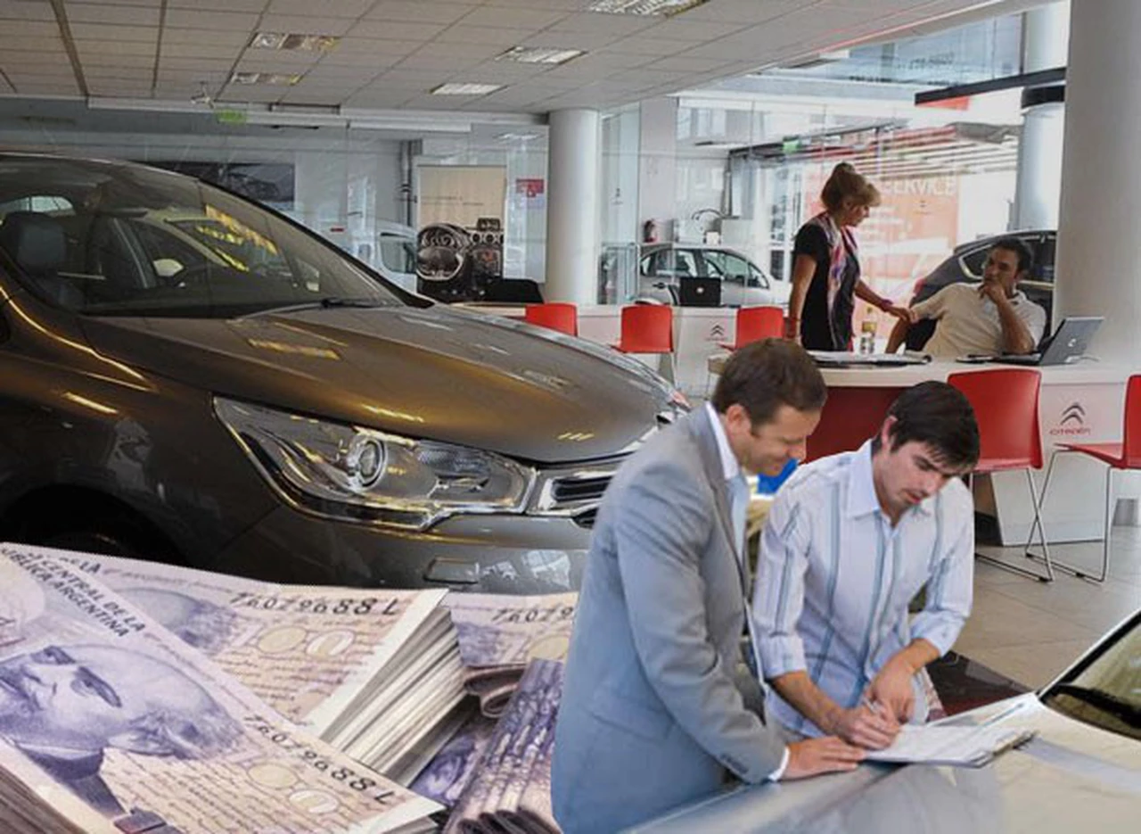 Las ventas financiadas de autos 0km siguen en caí­da libre