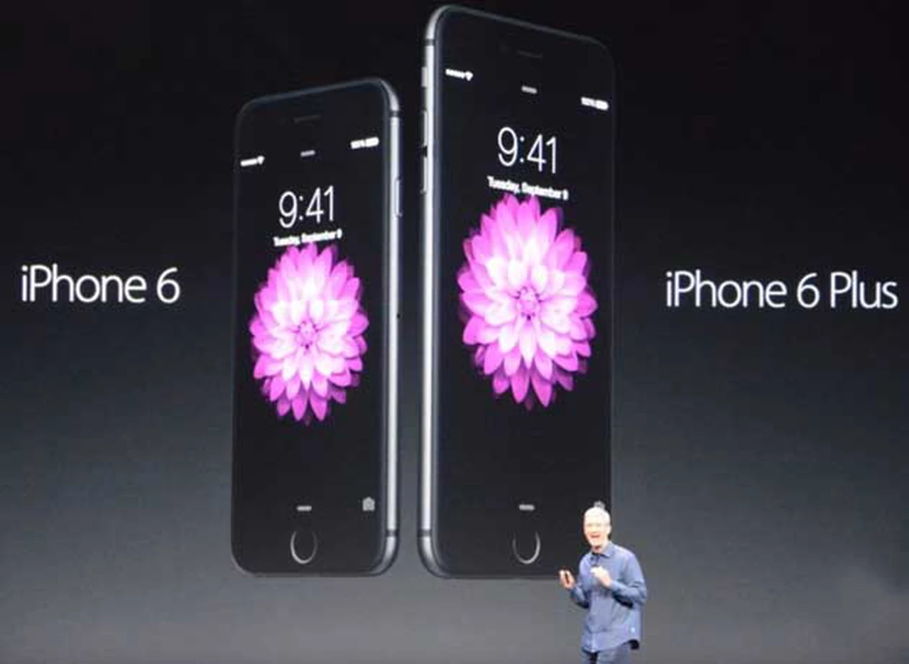 Apple "rompe el molde" y presenta los modelos más grandes del iPhone y su reloj Watch