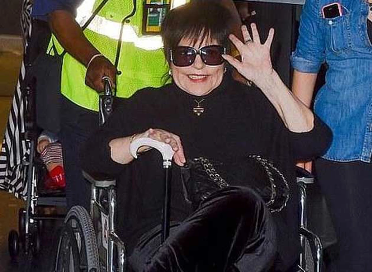 El drama de Liza Minnelli: postrada en una silla de ruedas tras romperse la espalda