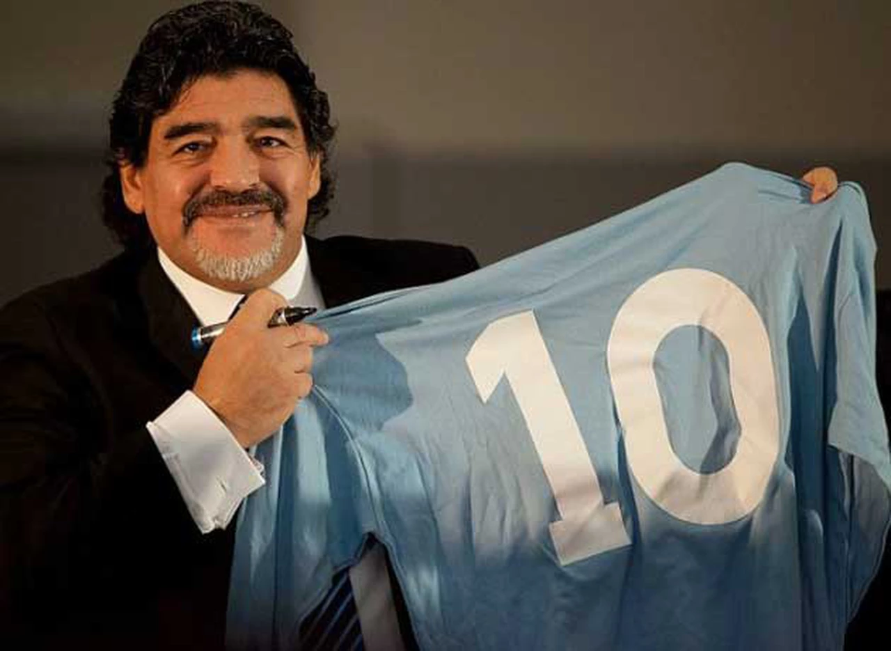 Diego Maradona ingresará al Salón de la Fama en Italia 