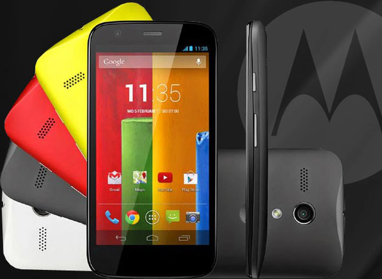 Motorola lanzó un modelo del Moto G, el smartphone más vendido en Argentina