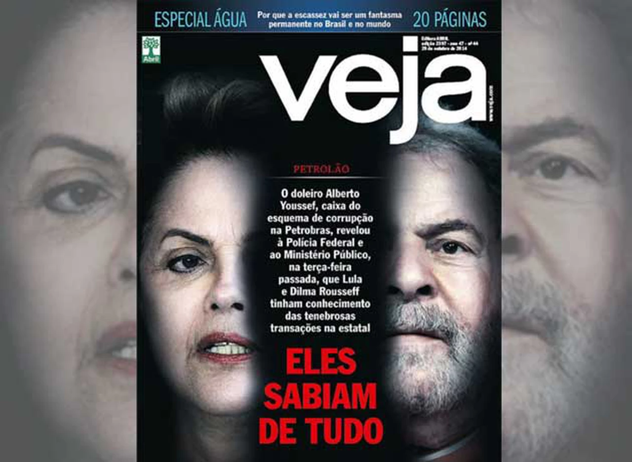 La tapa que puede definir la elección en Brasil e involucra a Dilma con la corrupción en Petrobras