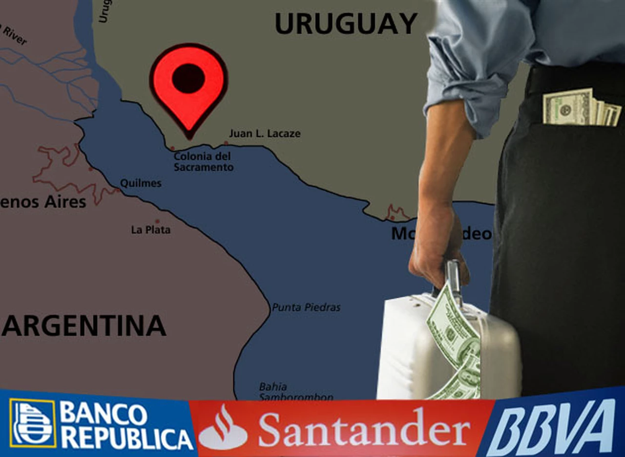 Los depósitos de argentinos en Uruguay ya son récord y una ciudad se consolida como plaza financiera