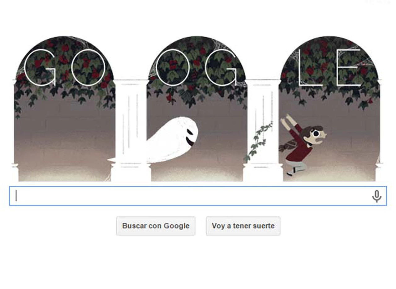 Google festeja Halloween con una serie de "doodles" de terror