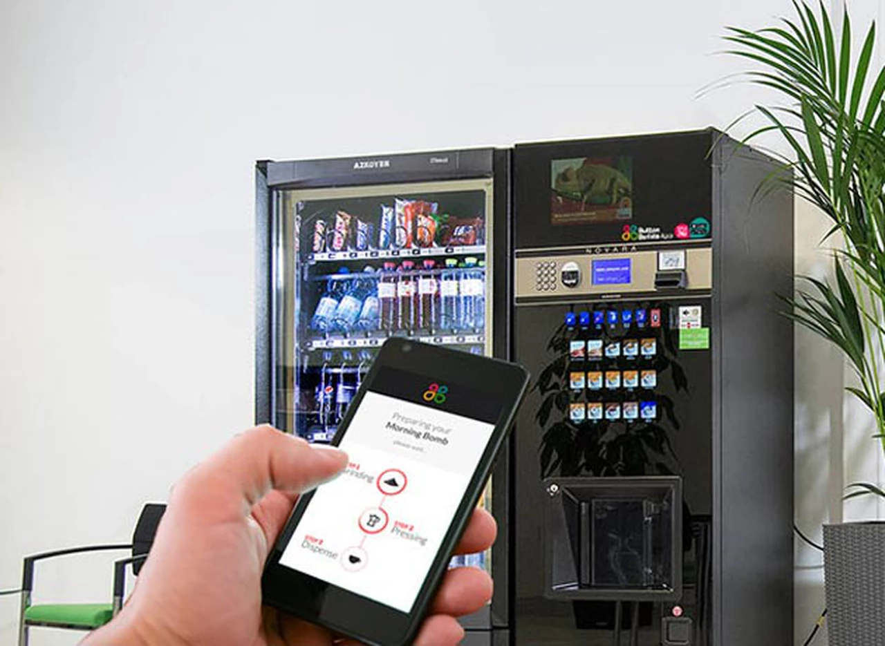 Lanzan una aplicación para personalizar el café de máquinas expendedoras