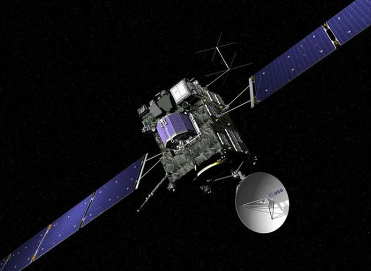 La nave espacial Rosetta empieza su viaje al Sol