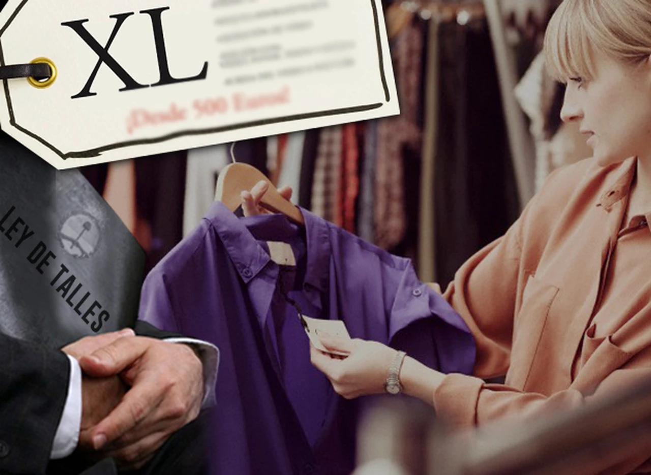 Ley de talles: faltan los "XL" en los comercios y aseguran que sólo 2 de cada 10 firmas cumplen con la normativa