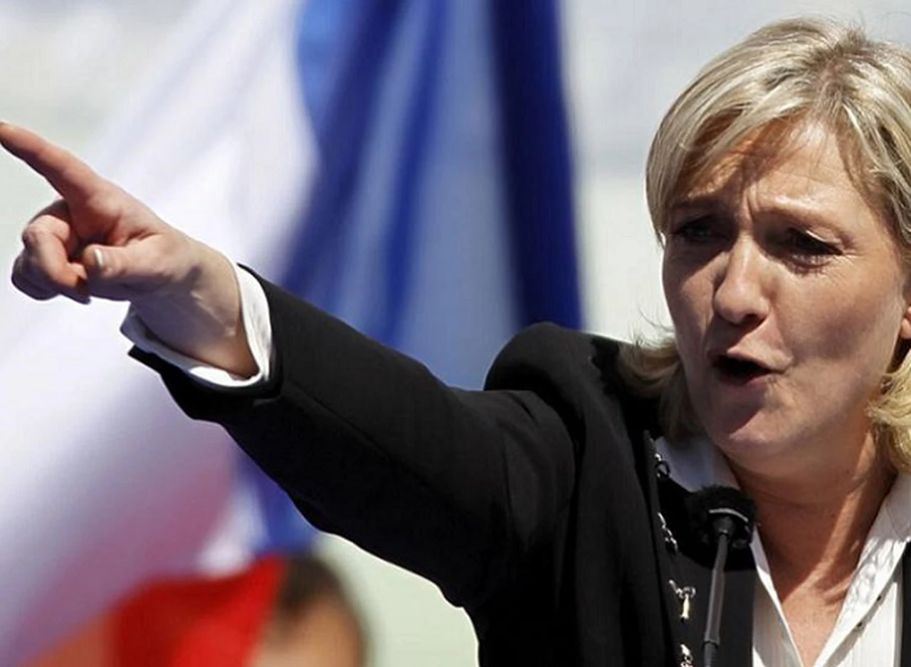Advierten que si gana Le Pen en Francia las bolsas podrí­an sufrir una caí­da de hasta un 35%