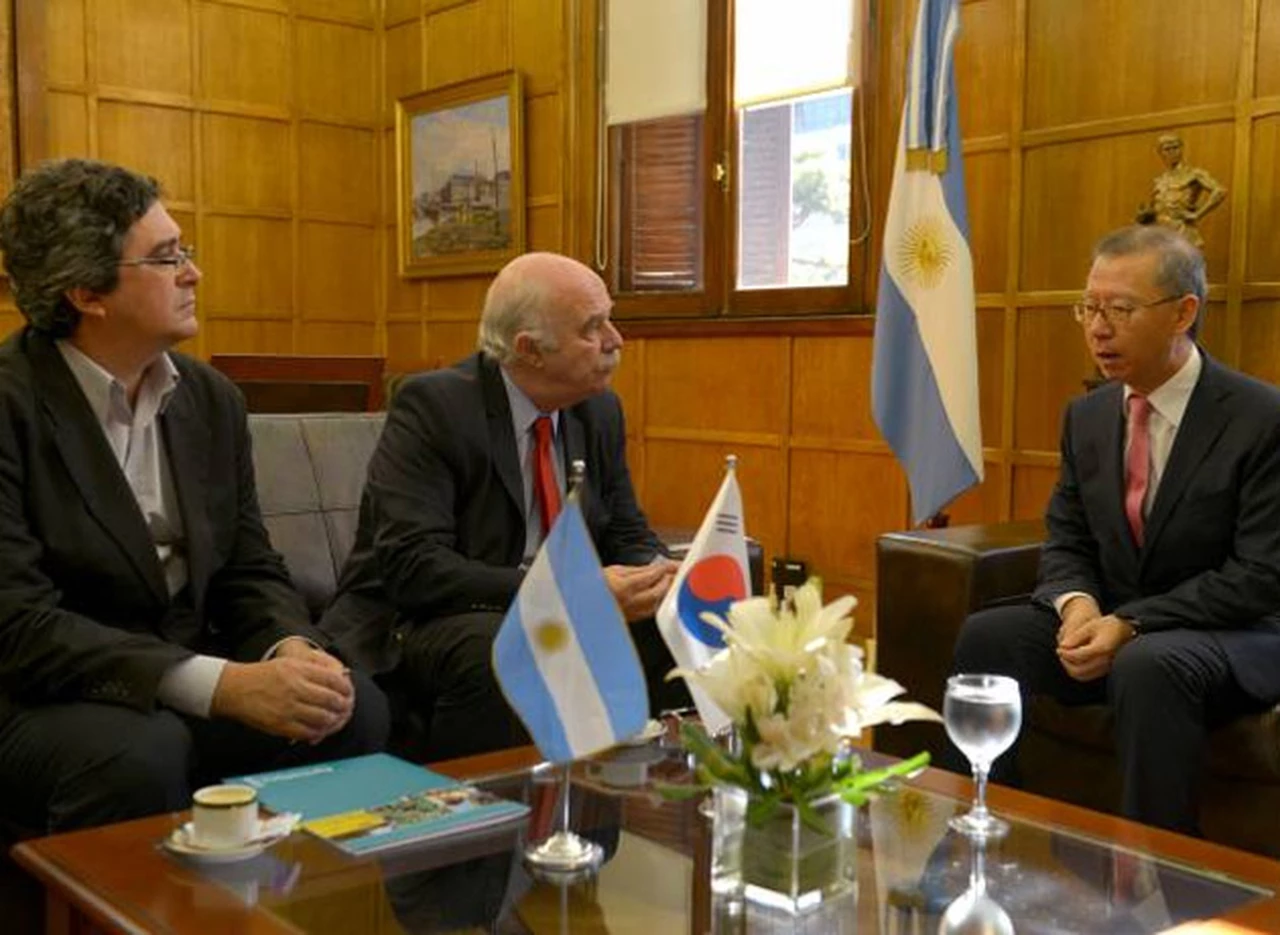 Argentina avanza en la relación comercial con la República de Corea