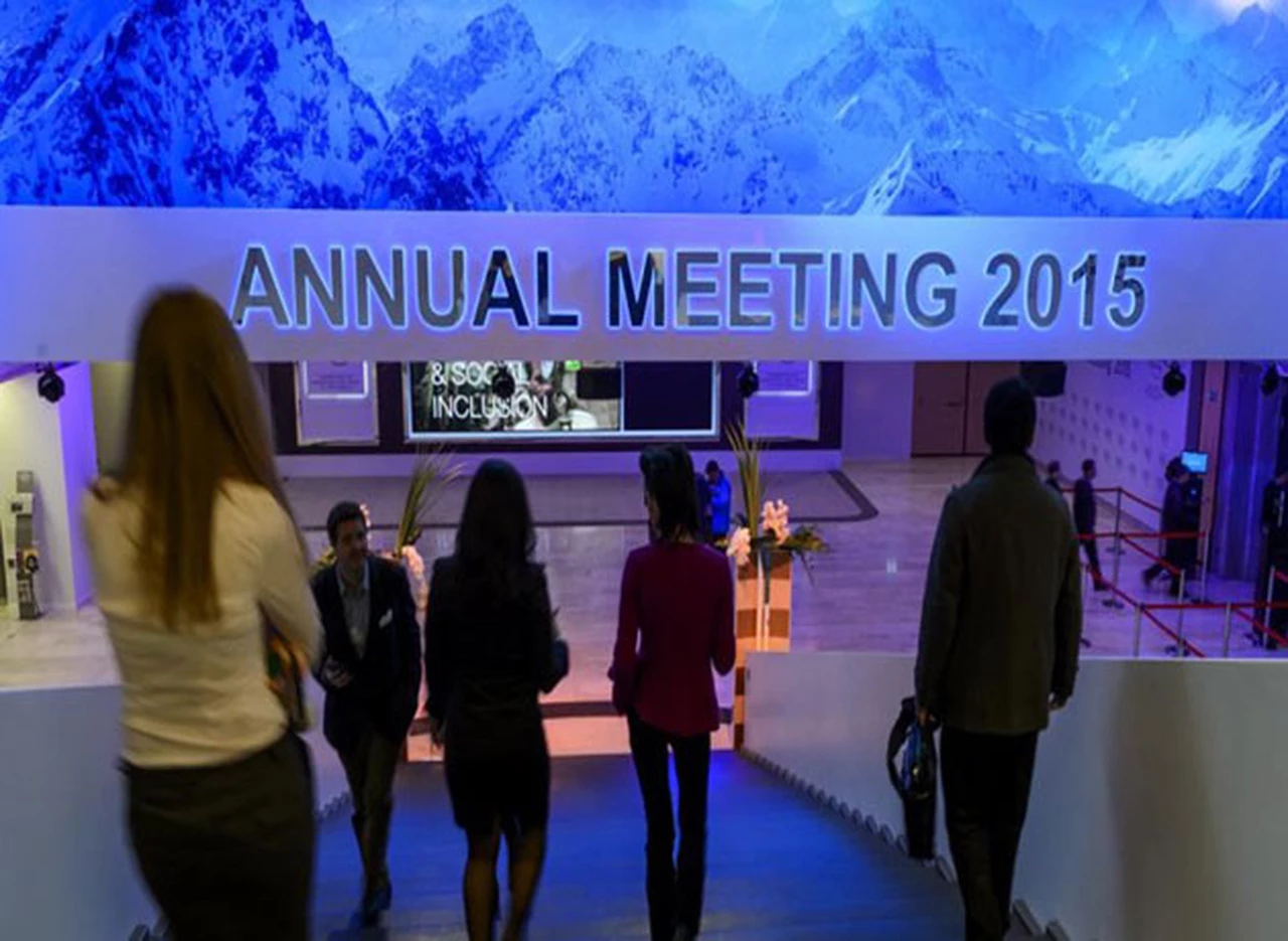 ¿Cuántas mujeres lí­deres hay en el Foro de Davos?