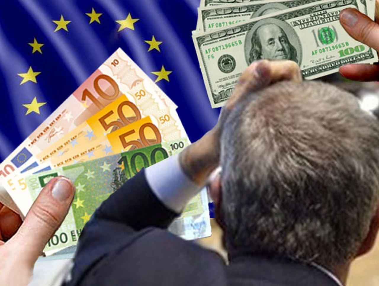 El euro se desinfla hasta los 1,1 dólares y ya vale igual que en 2003