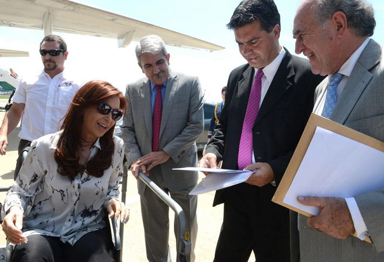 Cristina Kirchner estuvo en el sanatorio Otamendi para efectuarse controles