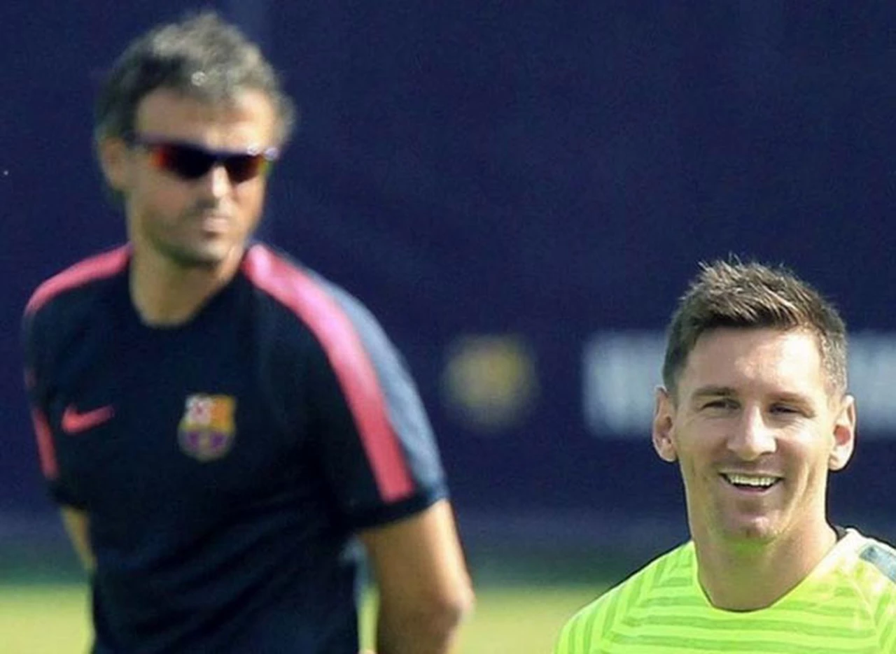 Un jugador del Barcelona reveló una discusión entre Messi y Luis Enrique