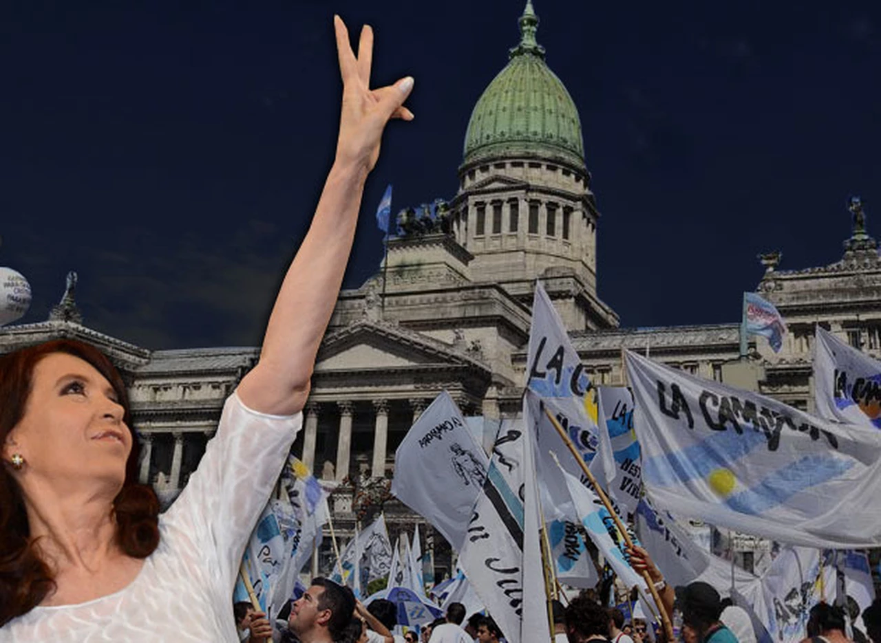 La Cámpora copa el Congreso y Cristina Kirchner pondrá en marcha el contraataque al "Partido Judicial"