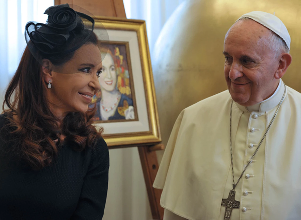 Cristina viaja a Roma la semana que viene para reunirse con el Papa 
