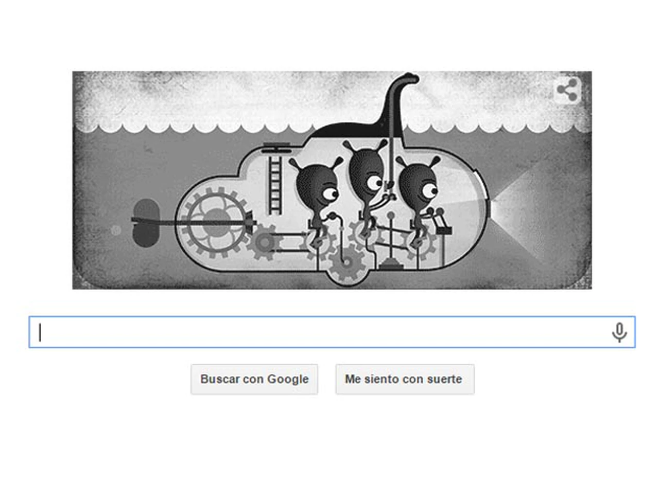 El monstruo del Lago Ness es el nuevo "doodle" de Google