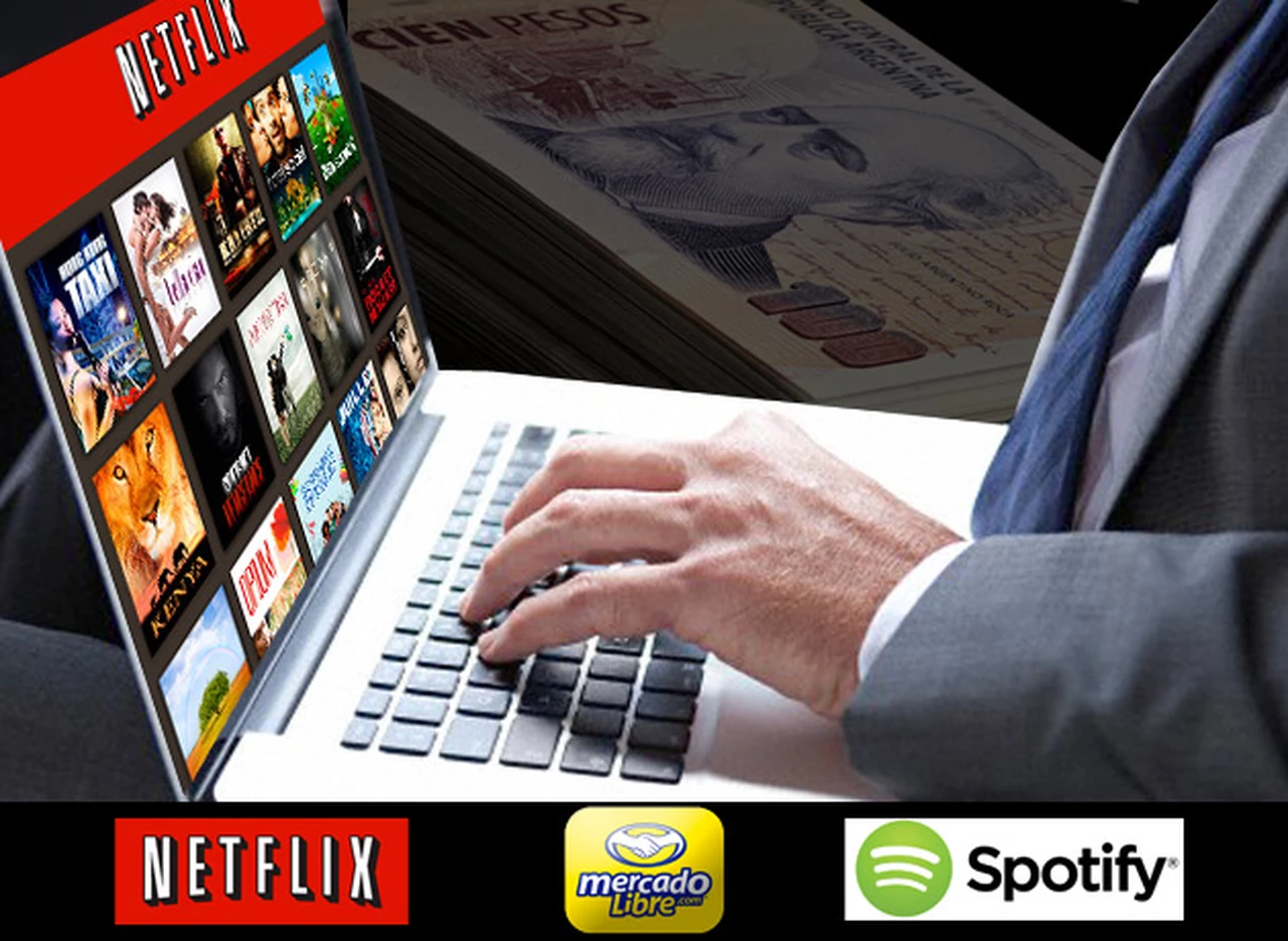 Mercado Libre, Netflix y Spotify ya son el gran "talón de Aquiles" del fisco a la hora de retener impuestos