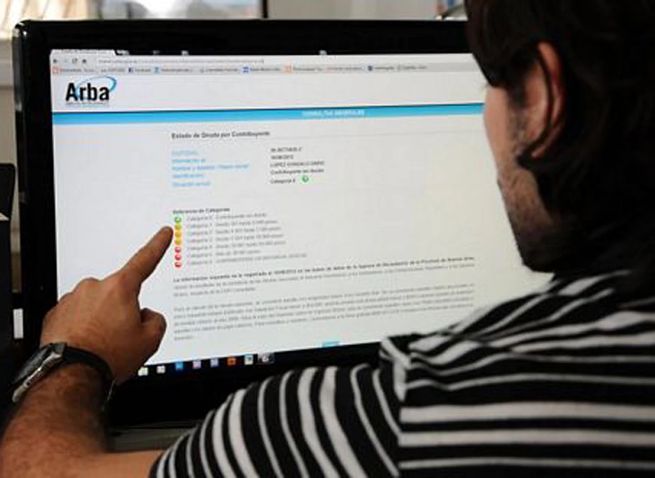 ARBA lanzó un nuevo servicio web para que contribuyentes conozcan detalles de su situación