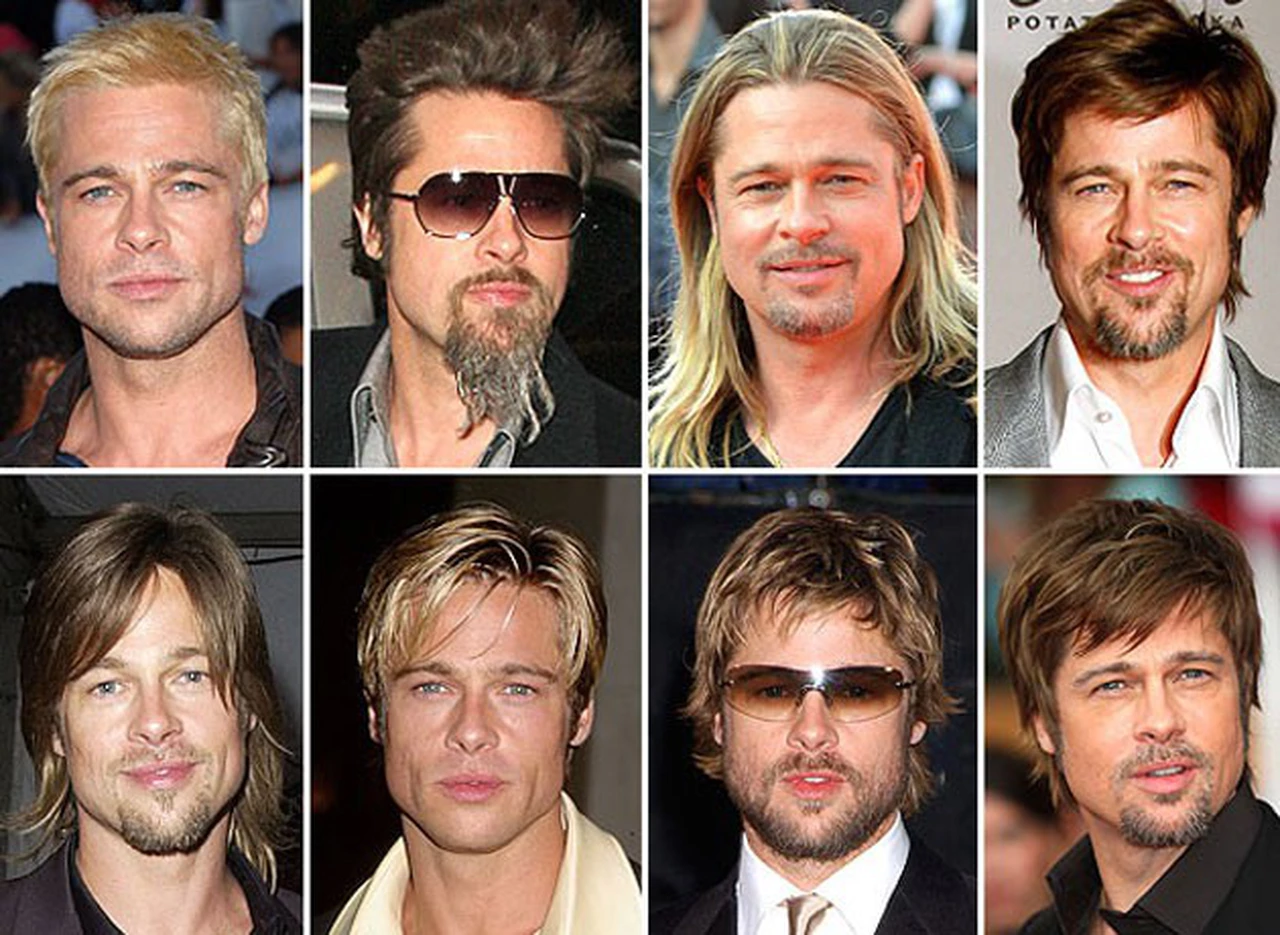 Brad Pitt y sus innumerables cambios de look a través de los años