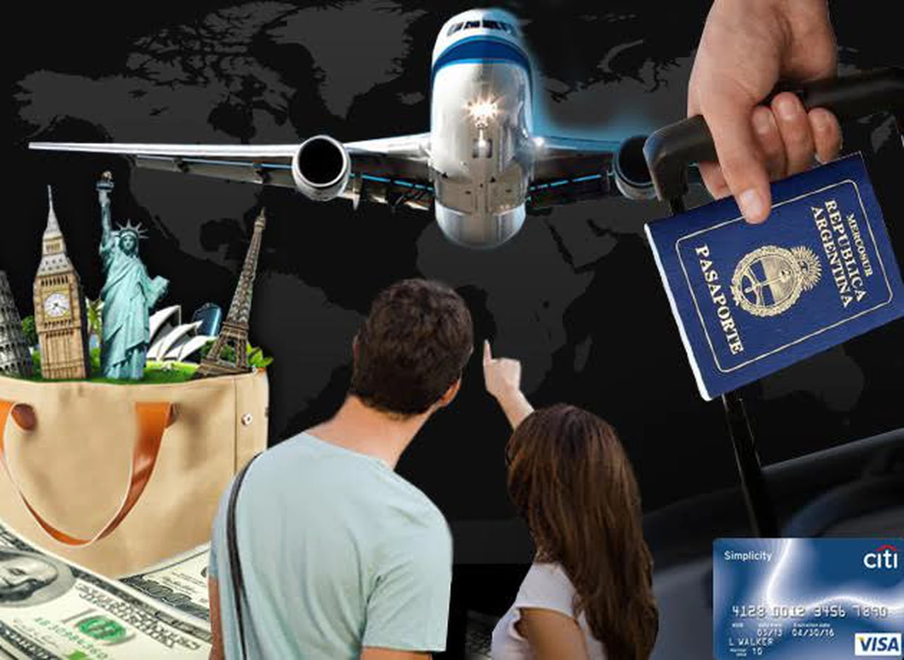 Por gastos en turismo, se fueron de Argentina casi u$s600 millones en primer semestre del año