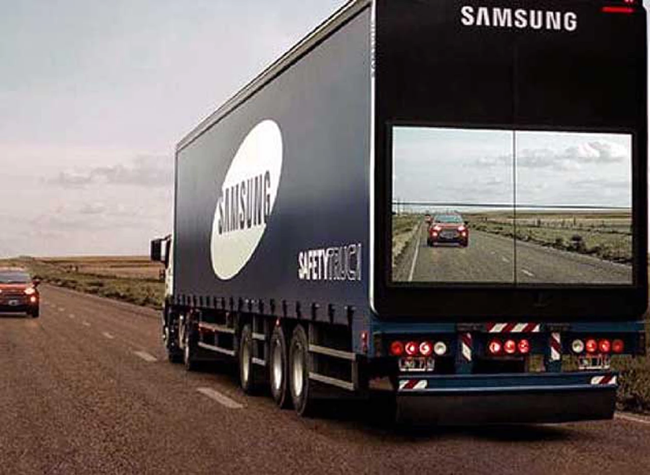 ¿Cómo es el camión seguro que Samsung quiere llevar desde Argentina al mundo?