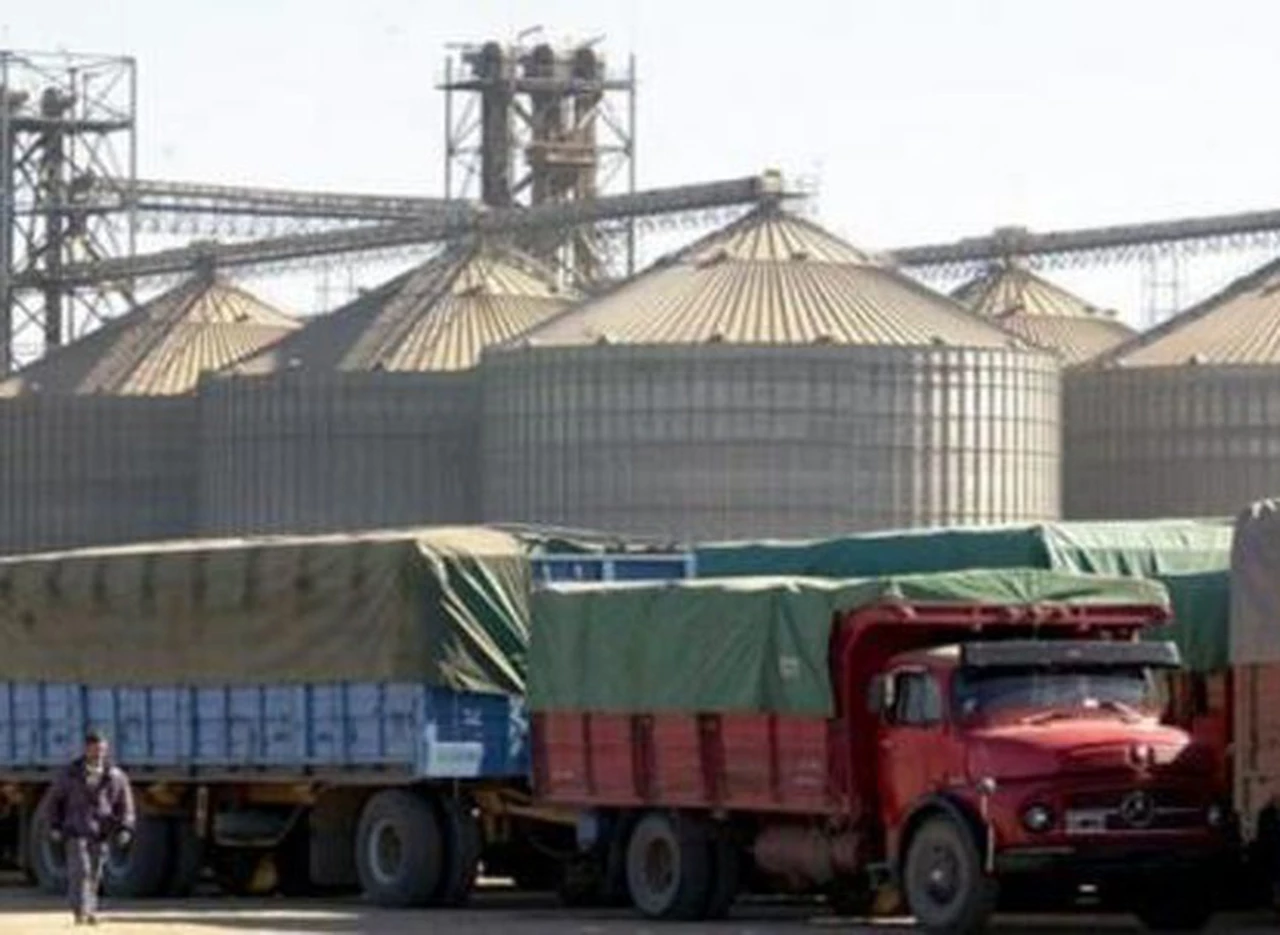 Paro de camiones de carga deja varados 30 millones de toneladas de granos