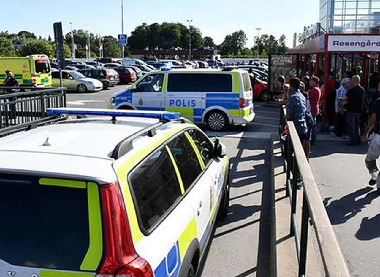 Tensión en Suecia: un hombre abrió fuego en un centro comercial de Malmoe